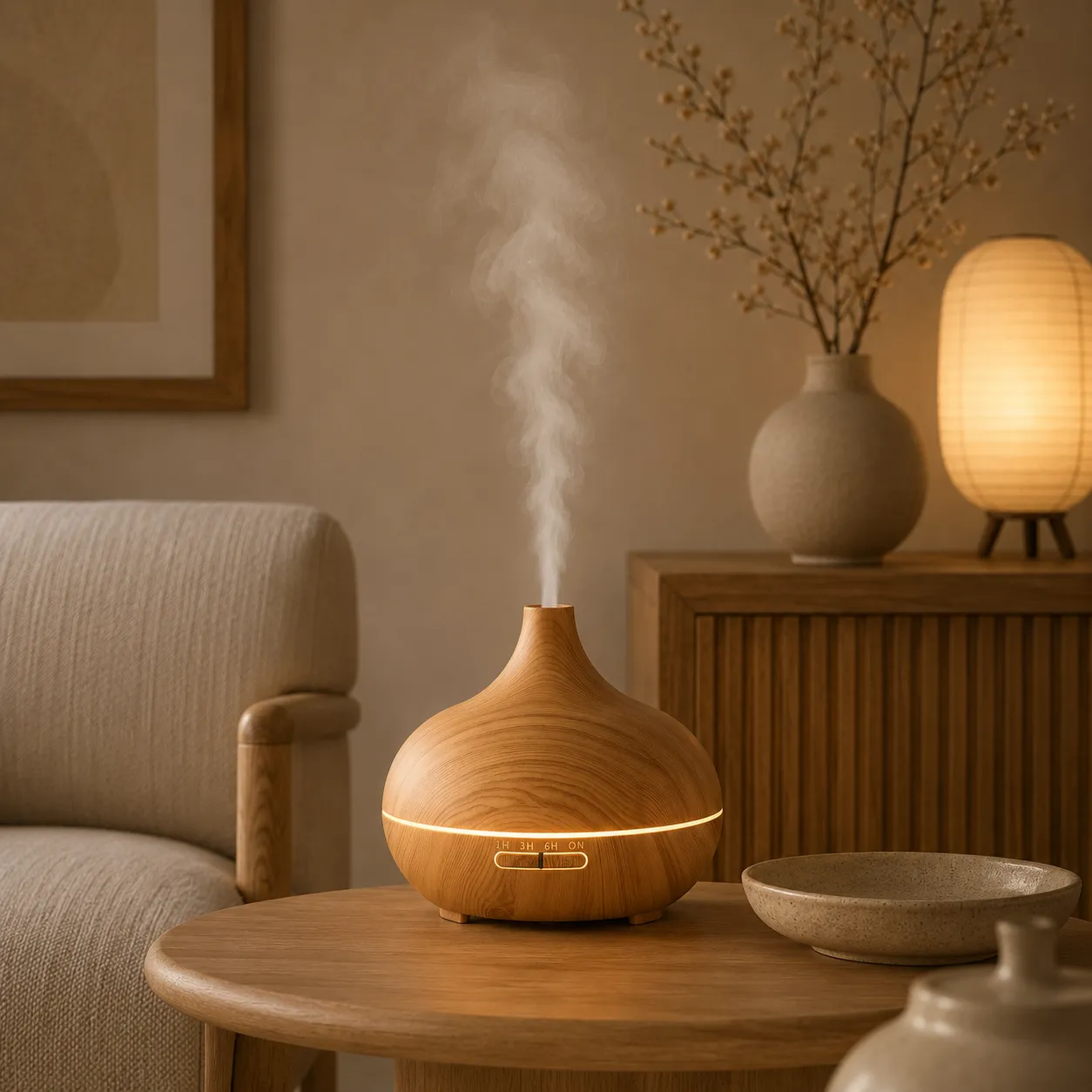 Stel je eens voor dat je huis de hele dag lang heerlijk fris en licht exotisch kan ruiken? Als een ongedwongen, ontspannen lentedag. En dat dit fantastische aroma ook nog eens wordt verspreid door een diffuser die je met trots neer kunt zetten.